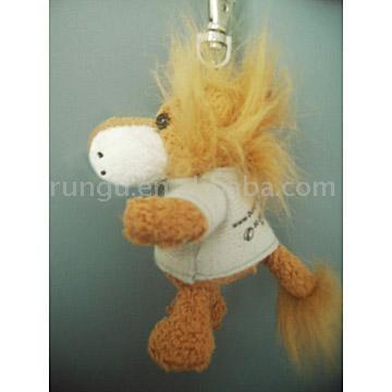 Plush Lion Key Chain