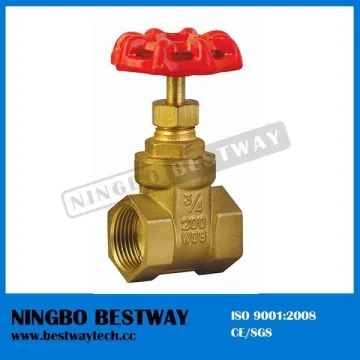 Brass gate valve 1 inch
