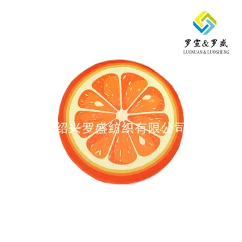 Stylish Orange Seat Pad for Living Room