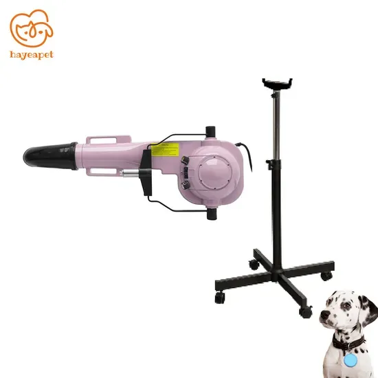 Efficient Pet Grooming Dryer with Stand