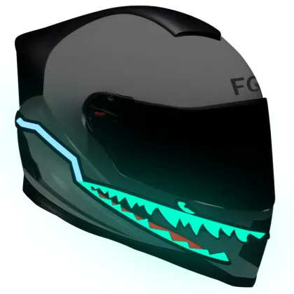 Shark Design EL Lighting Tape for Helmet Safety - EL Helmet Light