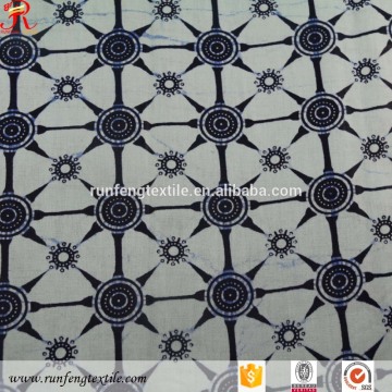 100% cotton super real wax printed fabric for african dress