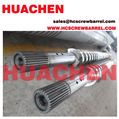 Cincinnati Battenfeld Weber Extruder Parallel Twin Screw Barrel 