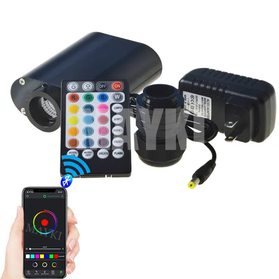 12W RGBW Mini Fiber Optic Light Engine with App Control for Starlight Headliner