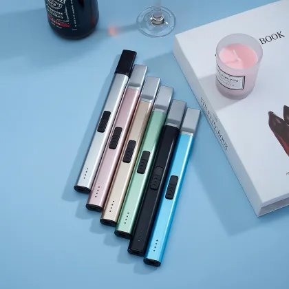 Windproof USB Charging Custom BBQ Electric Candle Arc Lighter