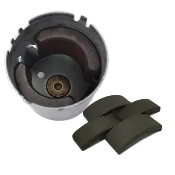 Customized Arc Ferrite Magnets for DC Motor Arc Segment Magnets