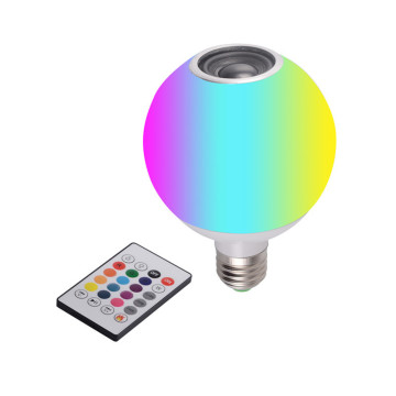 Smart LED Light Bulb E27 7W RGB with Remote Control and Music Playing Function