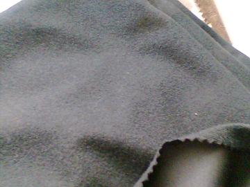 Tecido tricot escovado de poliéster 100%