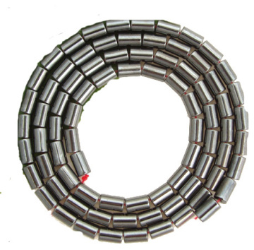 Koraliki z hematytu Tube 4X6MM