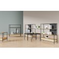 Latest Modern Modular Bookcases Office Shelving Unit Living Room Display Open Book Shelf Storage Unit