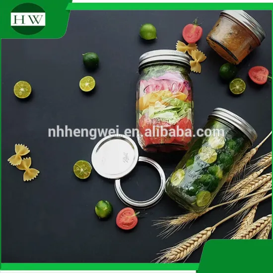 High-Quality Ball custom made embossed disposable ice cold drinking glass mason jar with handle