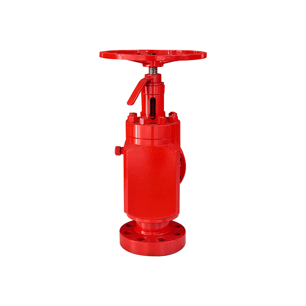 Manual throttle valve