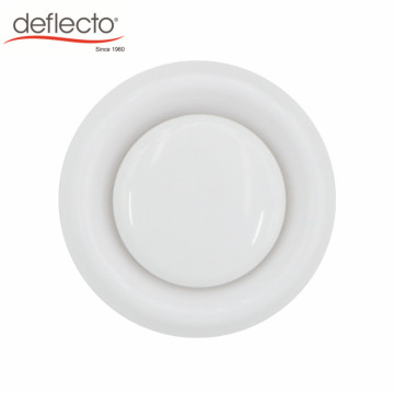 Adjustable Plastic Ceiling Diffuser Vents White ABS Air Diffuser Air Conditioning Systems Parts