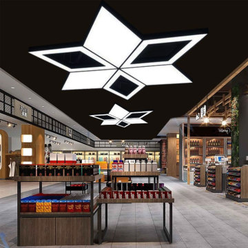 Dimmable Modern LED Chandeliers for Supermarkets and Gyms