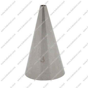 Stainless steel304 round cake decorating writting nozzles#3