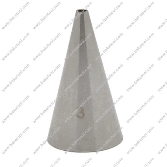 Stainless steel304 round cake decorating writting nozzles#3
