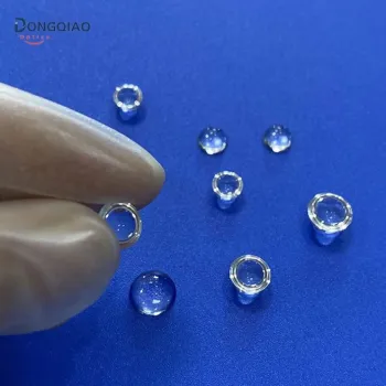 Custom Optical Glass Ball Lenses: BK7, Fused Silica, Sapphire, and CAF2 ZnSe Half Ball Lenses