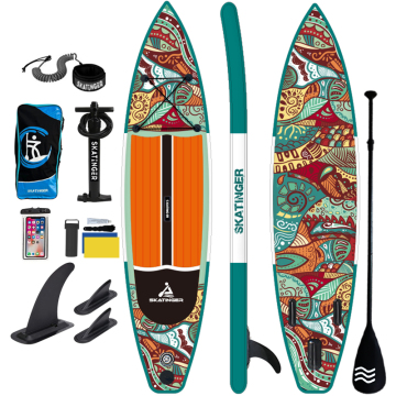 Inflatable Stand Up Paddle Board with Removable Fins