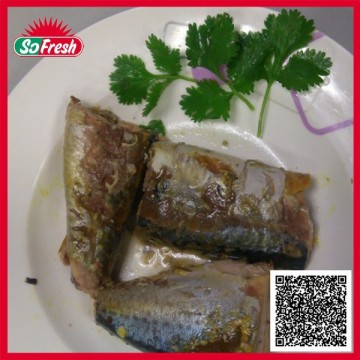 canned mackerel in canned seafood