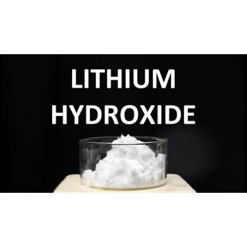 Lithiumhydroxid-Reaktion mit Kohlendioxid