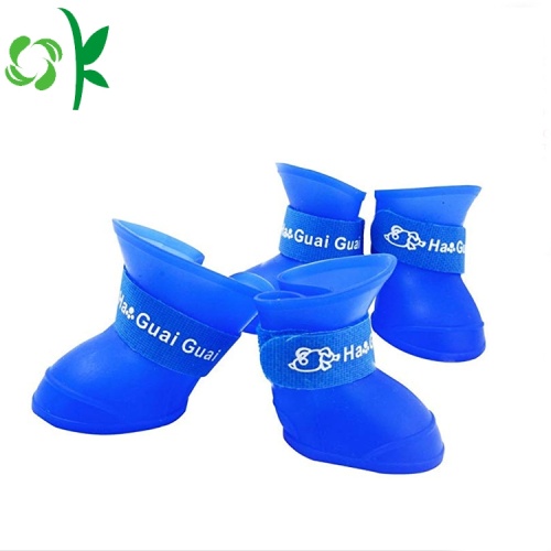 Ботинки для собак Летние силиконовые питомцы Новые сапоги дождя