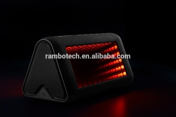 Unique Magic Mirror RLS003 dancing light stereo music wireless speakers bluetooth professional 2017