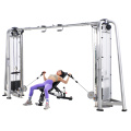 Fitnessstudio Einstellbare Kabelkreuzung Bodybuilding -Krafttrainer