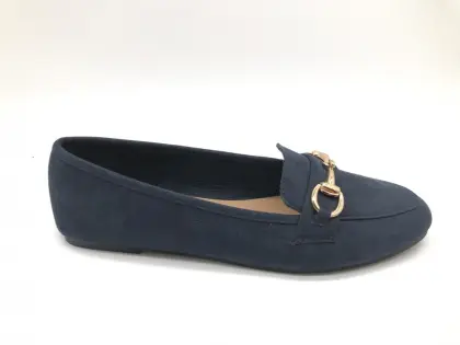 Low Heel Loafer Slip On Comfortable Work Flats