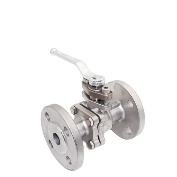 2in, 4in, and 6in Sewage Treatment Flanges with Drain Valve: PN16 Stainless Steel Ball Valves