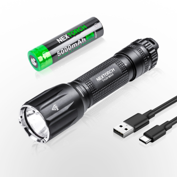 TA30 MAX Επαναφορτιζόμενο φακό LED - Τακτικός και προσωπικός αμυντικός εξοπλισμός