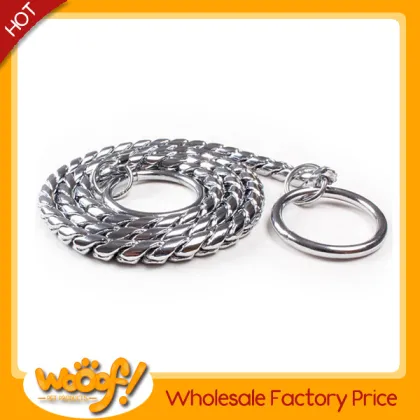 Hot selling pet dog products high quality chain dog harness