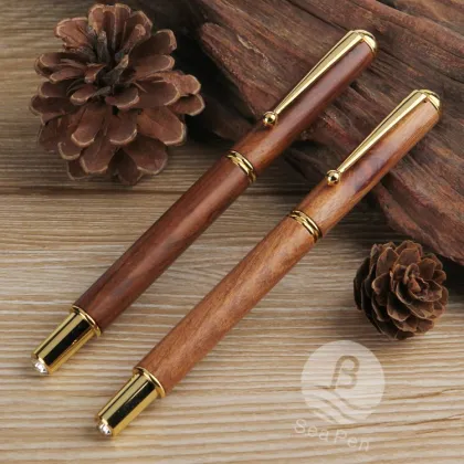 Seapen Mahogany Roller Ball Pen for Mahogany Furniture Gifts with Custom Logo