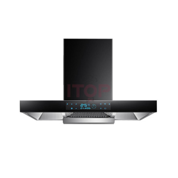 China Cappa Trending Kitchen Hood Island Factory Manufacturer Chimney Range Hood