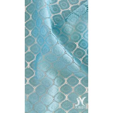 Rhombus Pattern Poly Lace Fabric