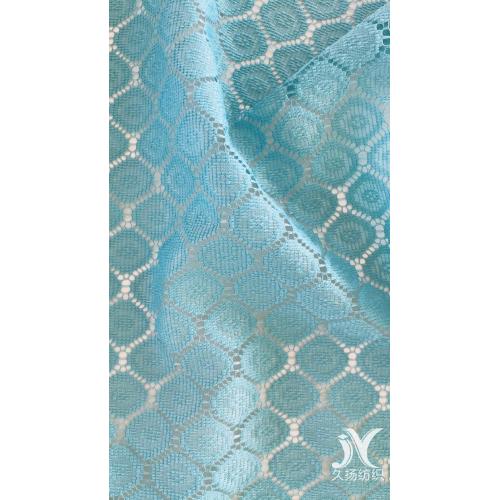 Rhombus Pattern Poly Lace Fabric