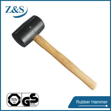Rubber Mallet With wooden handle