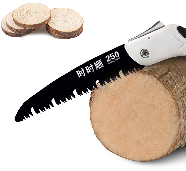 High Quality Warehouse Outdoor Portable Camping Garden branch pruning saw tree folding blade hand saw steel handsaw