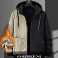 Hoodies for Men Zip Up Sweashirts Thick Coats