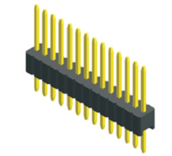 1.27mm ಪಿಚ್ ಪಿನ್ ಹೆಡರ್ ಸಿಂಗಲ್ ರೋ ಸ್ಟ್ರೈಟ್ ಟೈಪ್