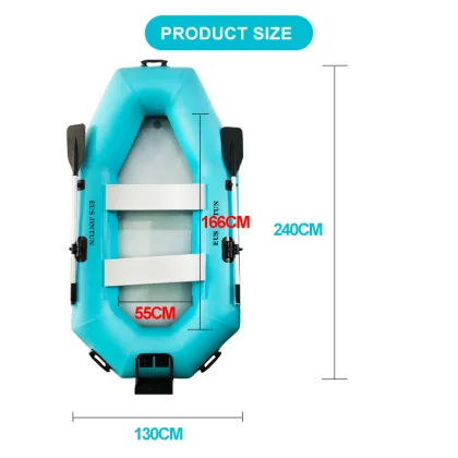 Inflatable Fishing Boat: Small Portable Fishing Boat