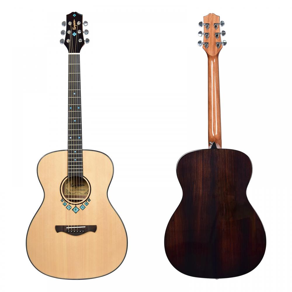 Kaysen Guitar K C19 Solid Top Acoustic Guitar 3