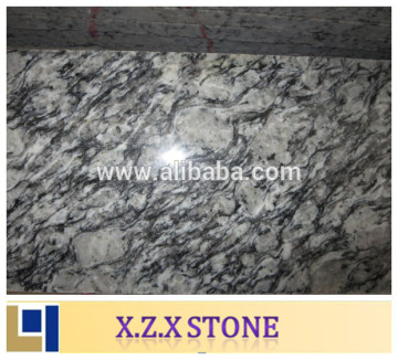 G418 Sea wave white granite, Flower wave white granite, Spray white grantie