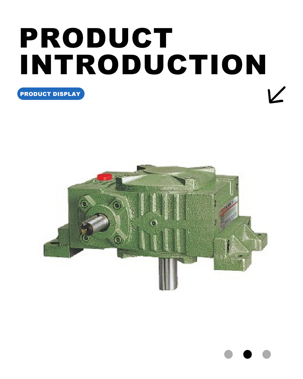 WPWX Worm Gear Speed Reducer X