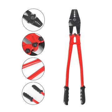 Long Hand Manual Swager Crimper 14'' Wire Rope Crimping Tool