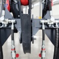 500kg Kovalı Küçük Elektrikli Lastik Tekerlekli Yükleyici