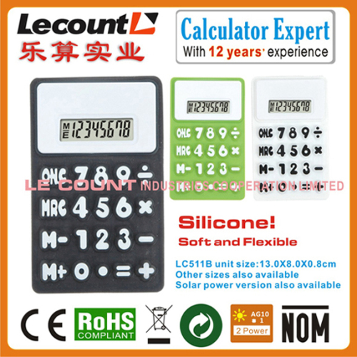 Silicone Calculator with Megnet (LC511B)