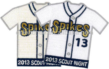 Embroidered Patches - Glue Backing Scout Night T-Shirts for Boy/Girl Scounts (Patch/Emblem/Badge/Label/Crest/Insignia)