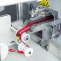 Machine de moulage par injection supérieure à fermeture éclair en plastique fermé à extrémité fermée
