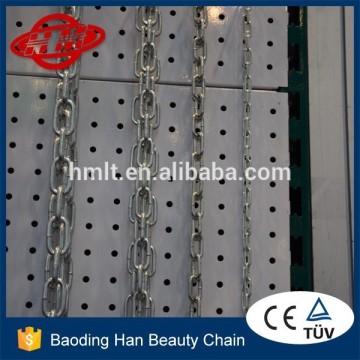 carbon steel chains hot dipped galvanized din 764
