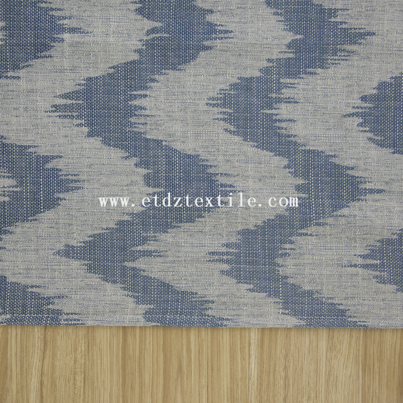 2016 hot sell jacquard wovean curtain 6004-2